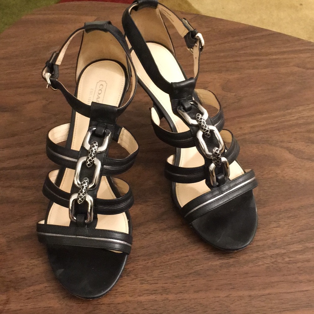 Coach Blake Strappy Sandals Size8